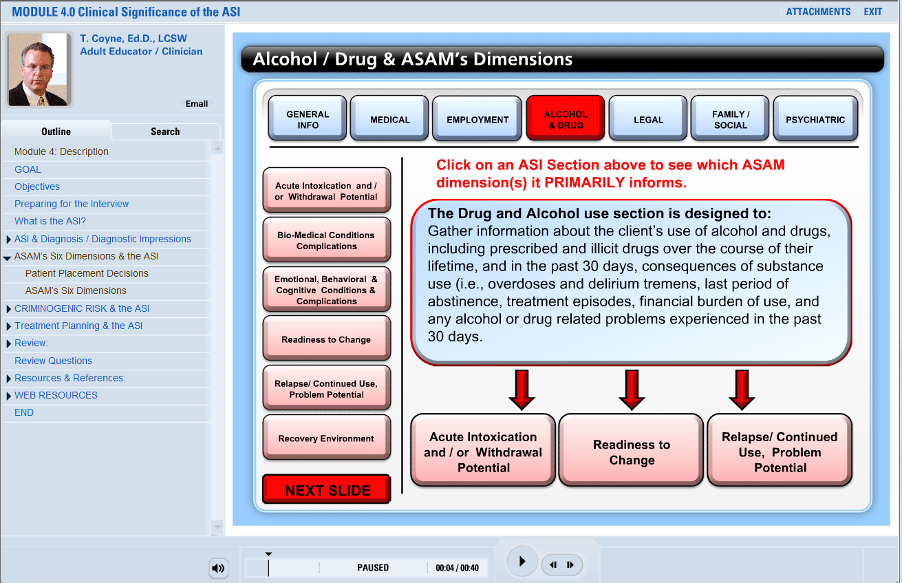 e-Course ASAM Criteria - ASI Training